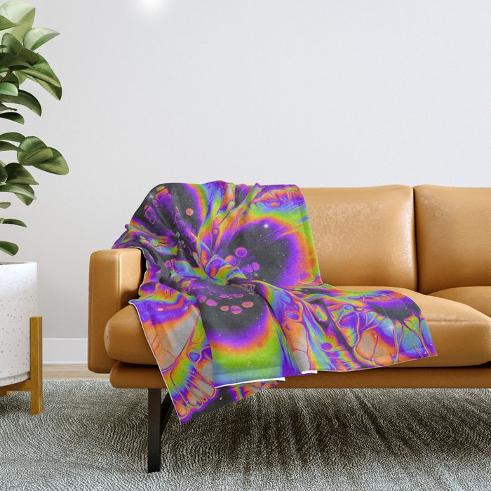 Inner Garden Throw Blanket Gallery Image 1
