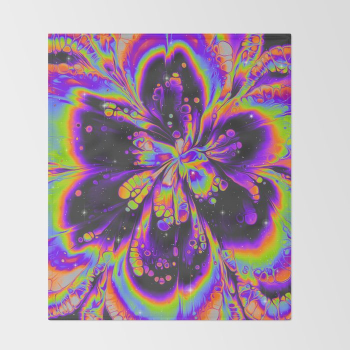 Inner Garden Throw Blanket Gallery Image 2