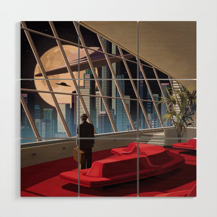 The Invasion Wood Wall Art Gallery Image 1