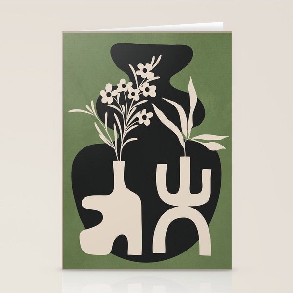 Abstract Blooms 3 Stationery Card Gallery Image 2