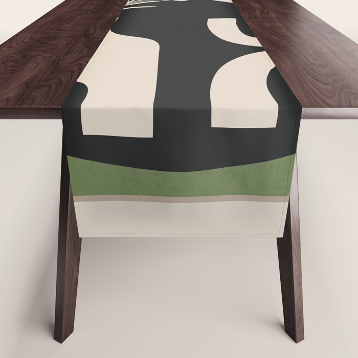 Abstract Blooms 3 Table Runner Gallery Image 1