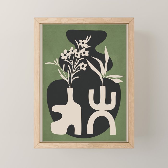 Abstract Blooms 3 Mini Art Print Gallery Image 1
