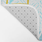 chairlift, winter blue Bath Mat Gallery Image 2