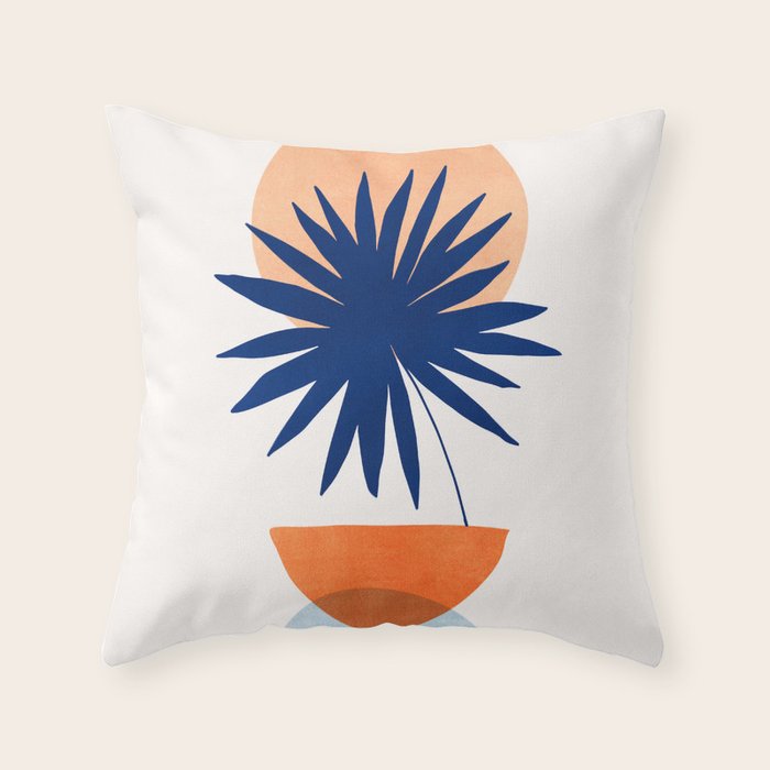 Islands in The Sun / Abstract Shapes Throw Pillow Gallery Image 6