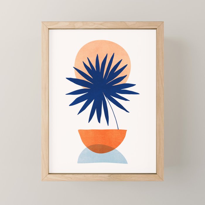 Islands in The Sun / Abstract Shapes Mini Art Print Gallery Image 1