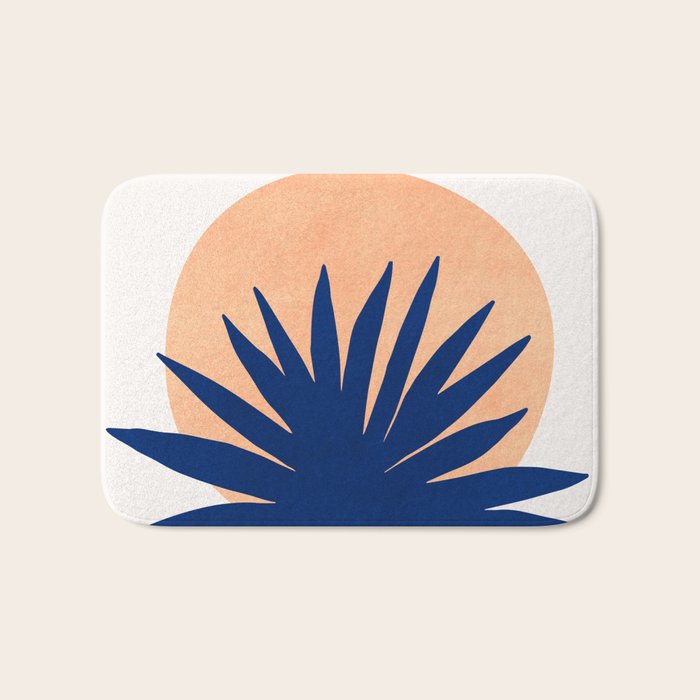 Islands in The Sun / Abstract Shapes Bath Mat Gallery Image 1