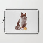 Tennis Cat Laptop Sleeve Gallery Image 1