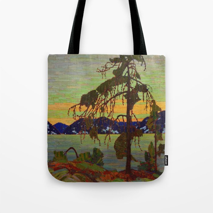 Tom Thomson The Jack Pine 1916-1917 Canadian Landscape Artist Tote Bag Gallery Image 1
