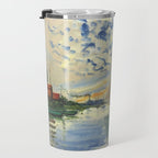 Sailboat Le-Petit-Gennevilliers Claude Monet Fine Art Travel Mug Gallery Image 3