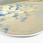 Sailboat Le-Petit-Gennevilliers Claude Monet Fine Art Bath Mat Gallery Image 3