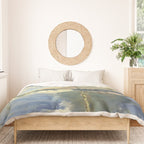 Sailboat Le-Petit-Gennevilliers Claude Monet Fine Art Duvet Cover Gallery Image 3