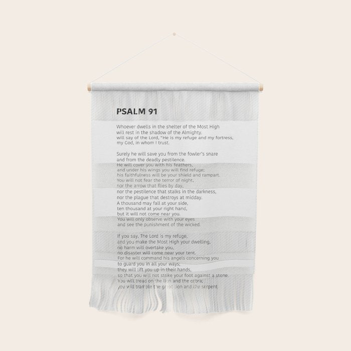 Psalm 91 Wall Hanging Gallery Image 1