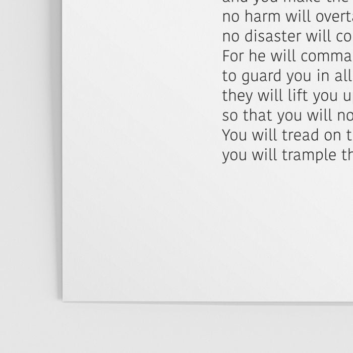 Psalm 91 Poster Gallery Image 3