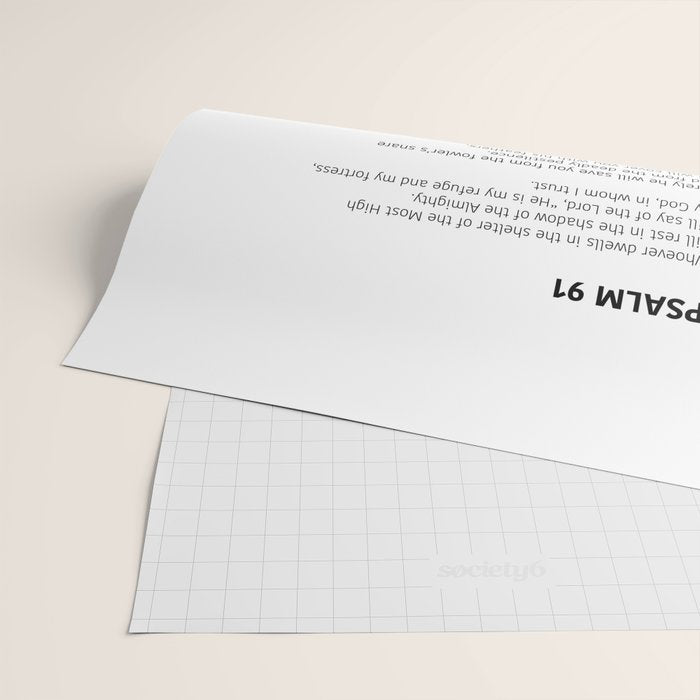 Psalm 91 Wrapping Paper Gallery Image 2