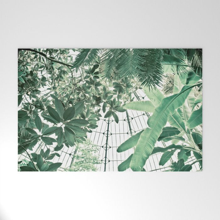Tropical Greenhouse #2 Welcome Mat Gallery Image 1