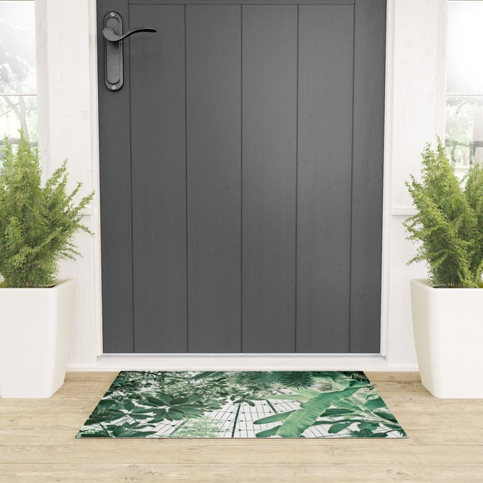 Tropical Greenhouse #2 Welcome Mat Gallery Image 3
