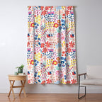 Cats Between Flowers Window Curtain Gallery Image 5