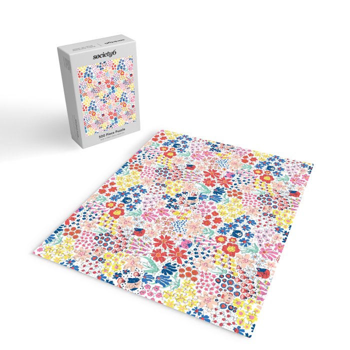 Cats Between Flowers Jigsaw Puzzle Gallery Image 2
