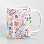 Cats Between Flowers Coffee Mug Gallery Image 1