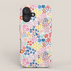 Cats Between Flowers iPhone Case Gallery Image 1