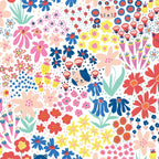 Cats Between Flowers Coffee Mug Gallery Image 2