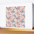 Cats Between Flowers Wall Mural Gallery Image 2