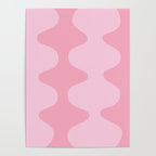 Retro Abstract Pink Poster Gallery Image 4
