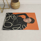 Thinking of a moment 2 Rug Gallery Image 1