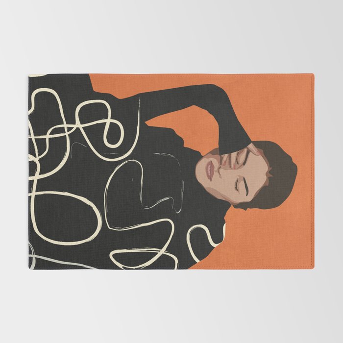 Thinking of a moment 2 Rug Gallery Image 2