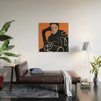 Thinking of a moment 2 Wood Wall Art Gallery Image 2