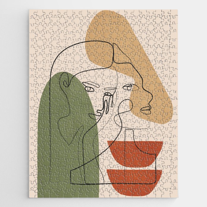 Abstract Faces 2  Jigsaw Puzzle Gallery Image 1