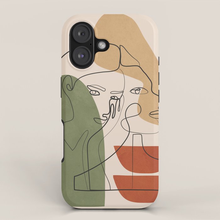 Abstract Faces 2  iPhone Case Gallery Image 1