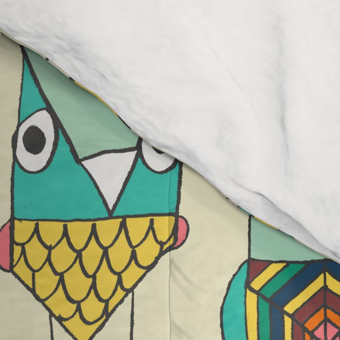 Give a hoot Comforter Gallery Image 4