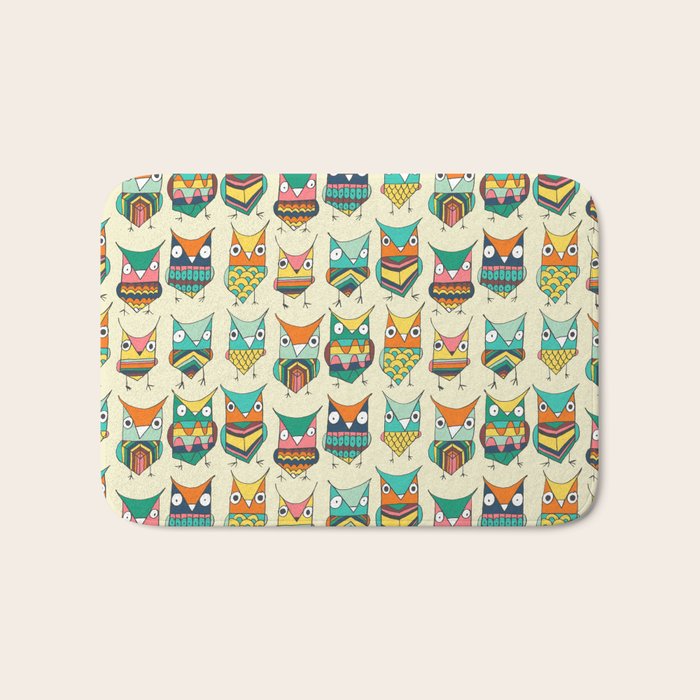 Give a hoot Bath Mat Gallery Image 1