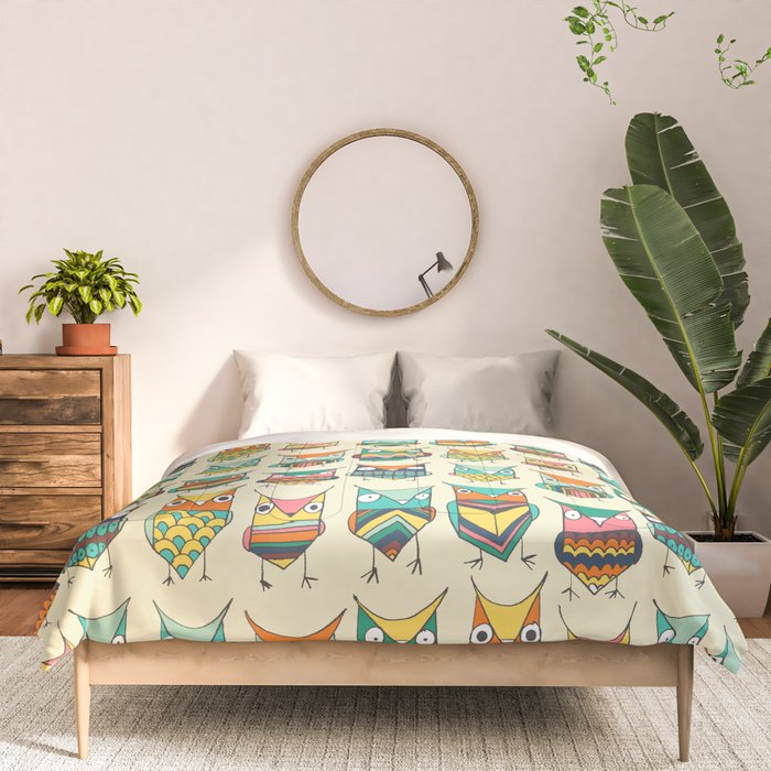 Give a hoot Comforter Gallery Image 3