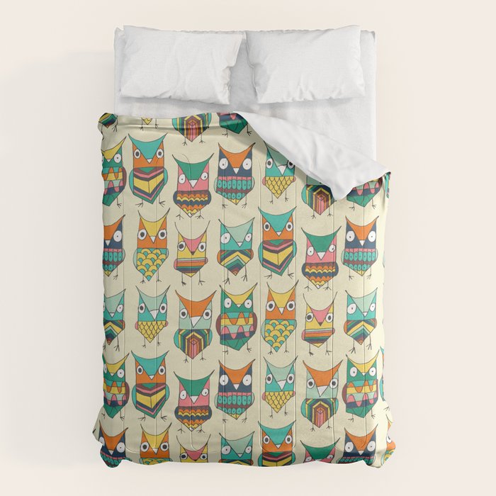 Give a hoot Comforter Gallery Image 6