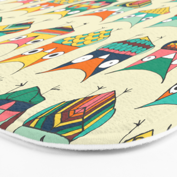 Give a hoot Bath Mat Gallery Image 3