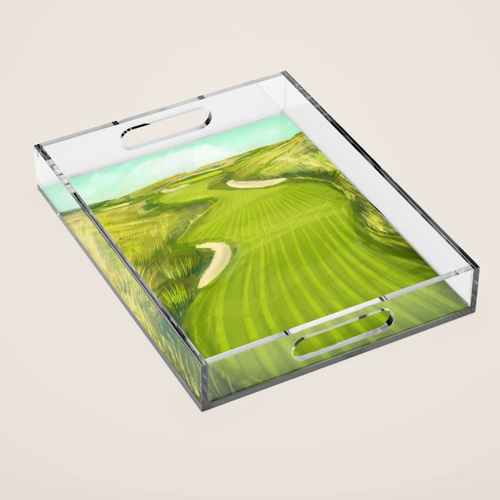 Links Golf Course Acrylic Tray Gallery Image 1