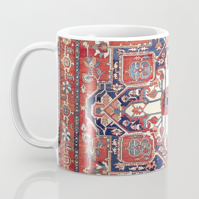 Heriz Azerbaijan Northwest Persian Rug Print Coffee Mug Gallery Image 3
