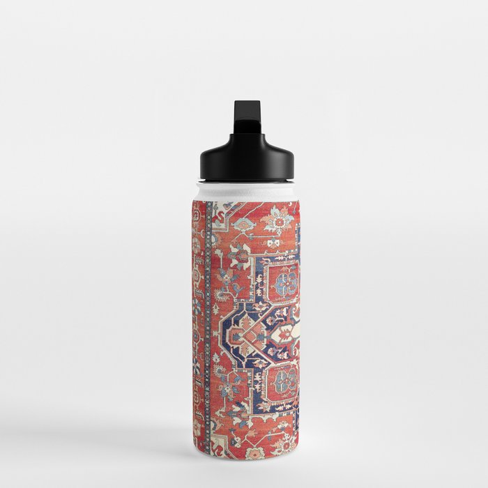 Heriz Azerbaijan Northwest Persian Rug Print Water Bottle Gallery Image 3