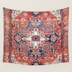 Heriz Azerbaijan Northwest Persian Rug Print Wall Tapestry Gallery Image 4