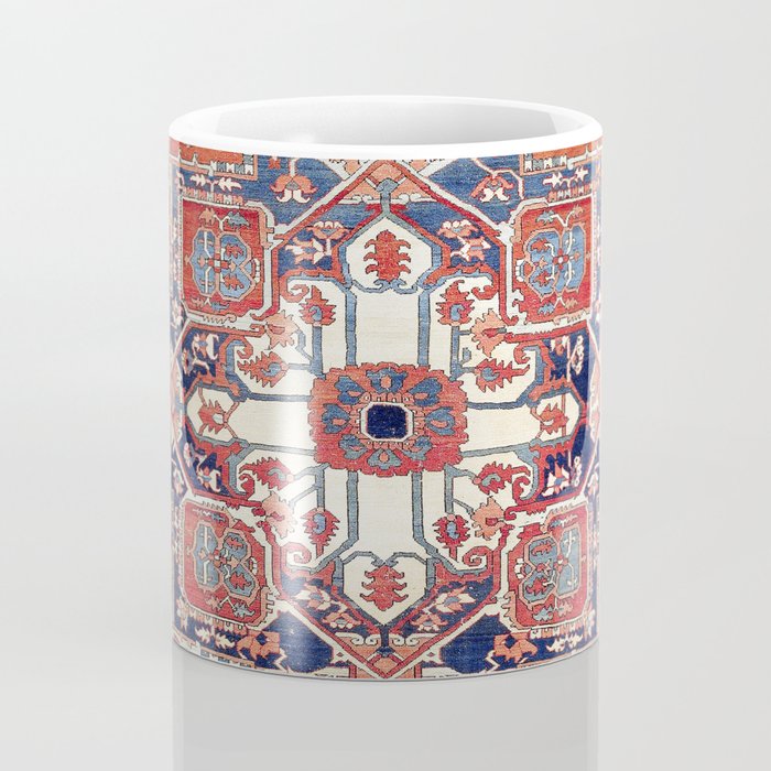 Heriz Azerbaijan Northwest Persian Rug Print Coffee Mug Gallery Image 4