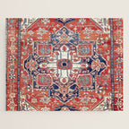 Heriz Azerbaijan Northwest Persian Rug Print Jigsaw Puzzle Gallery Image 1