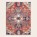 Heriz Azerbaijan Northwest Persian Rug Print Poster Gallery Image 4