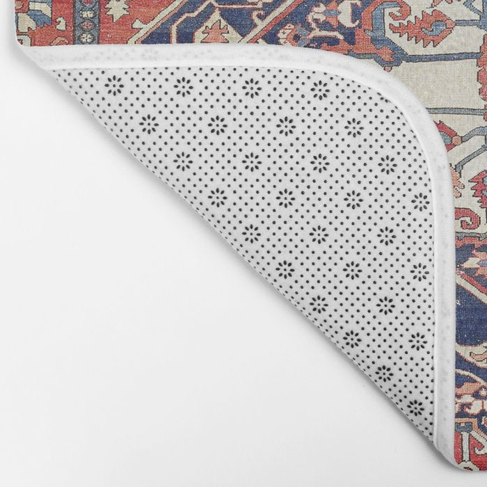 Heriz Azerbaijan Northwest Persian Rug Print Bath Mat Gallery Image 2