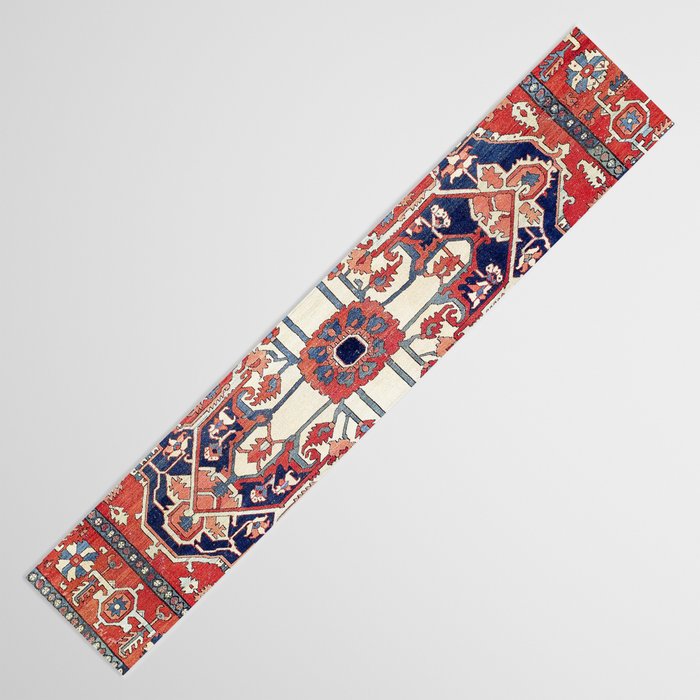 Heriz Azerbaijan Northwest Persian Rug Print Table Runner Gallery Image 3