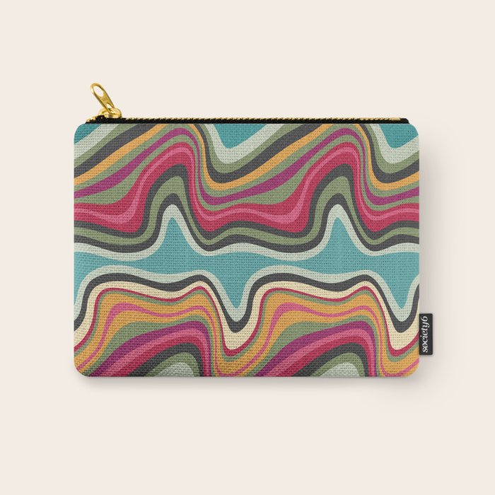 retro wave MANA Carry All Pouch Gallery Image 1