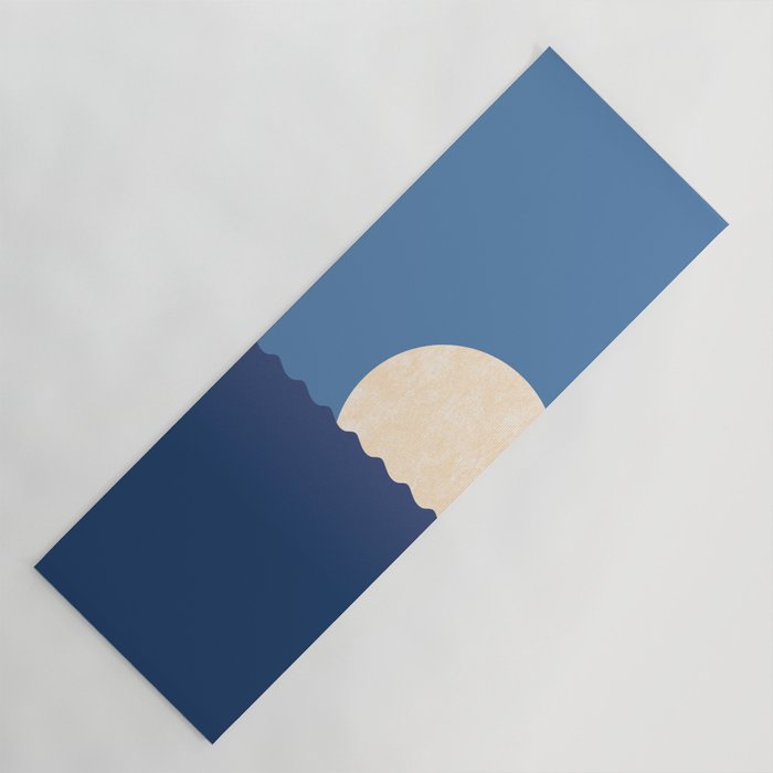 Moonrise Night Sky Yoga Mat Gallery Image 1