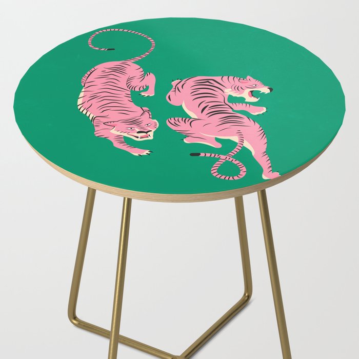 The Chase: Pink Tiger Edition Side Table Gallery Image 2