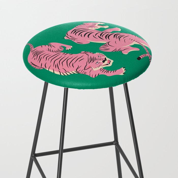 The Chase: Pink Tiger Edition Stool Gallery Image 2
